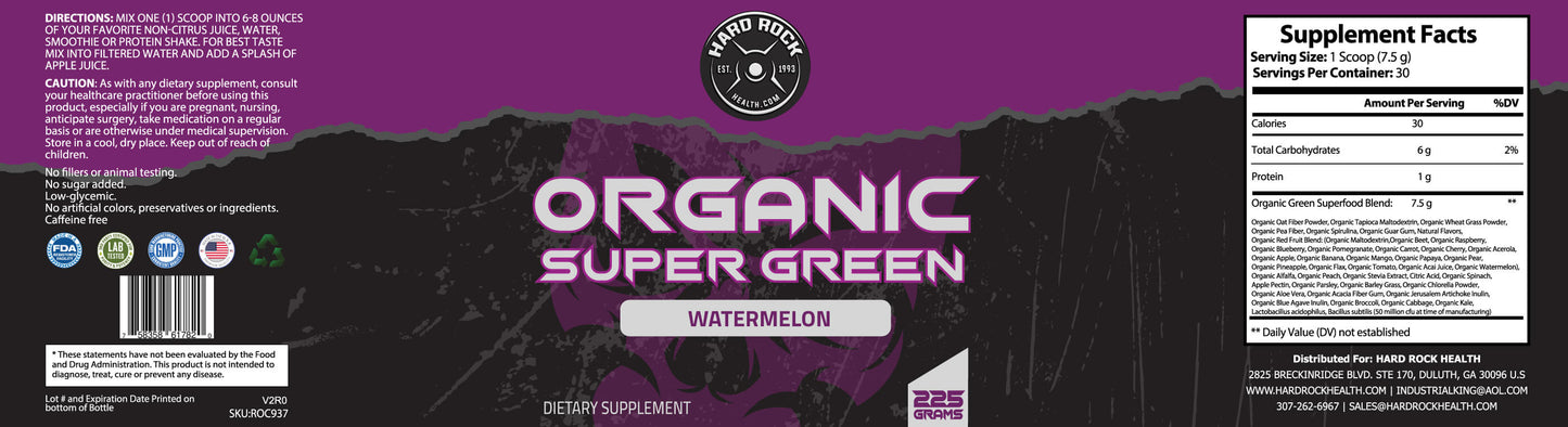 Super Green Organic Watermelon-1