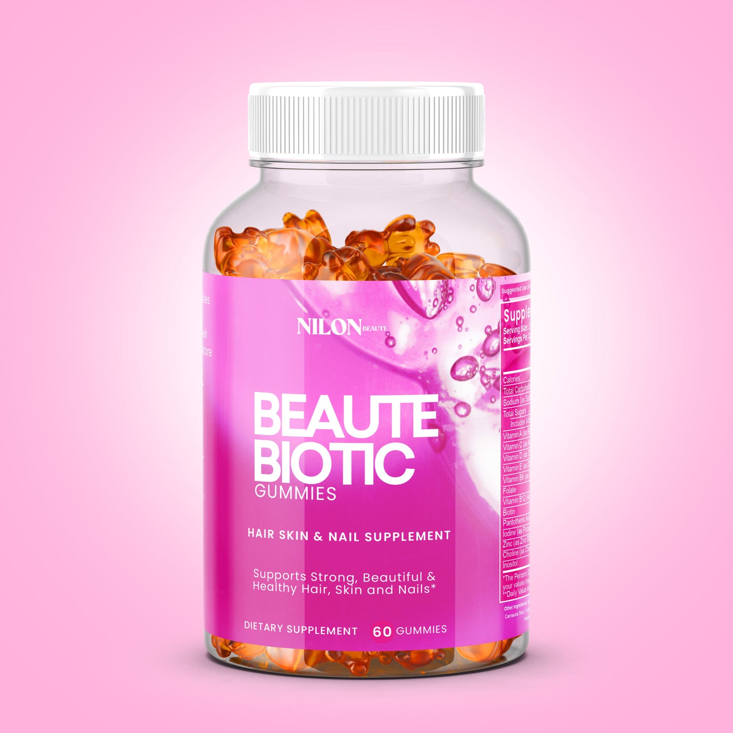 BeauteBiotic Gummies: Hair Skin & Nails-6