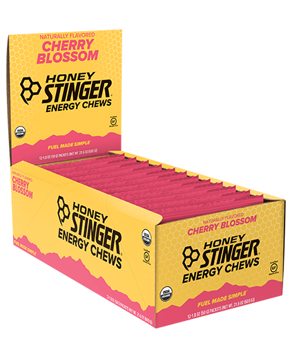 Honey Stinger Organic Energy Chews Cherry Blossom (12x1.8 OZ)-1