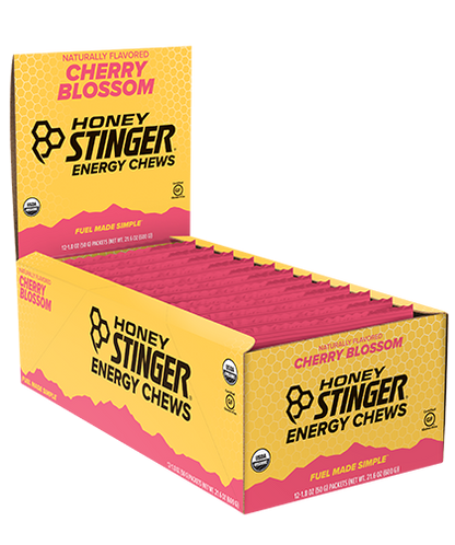 Honey Stinger Organic Energy Chews Cherry Blossom (12x1.8 OZ)-1